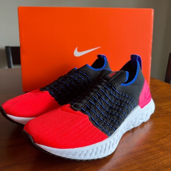 Womens Nike REACT PHANTOM RUN FLYKNIT 2 Running Shoes DX2354-001 with box - Picture 1 of 11